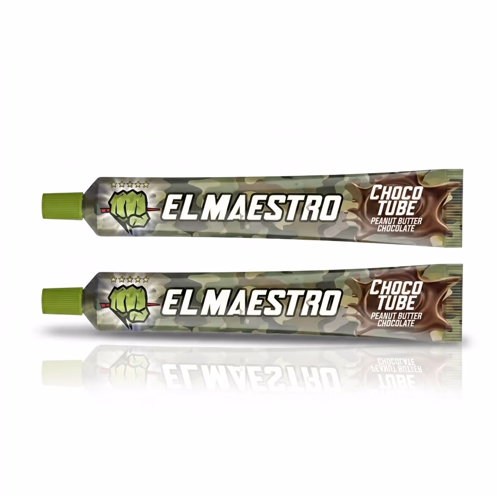 2 EL MAESTRO Choco Tube Peanut Butter Chocolate