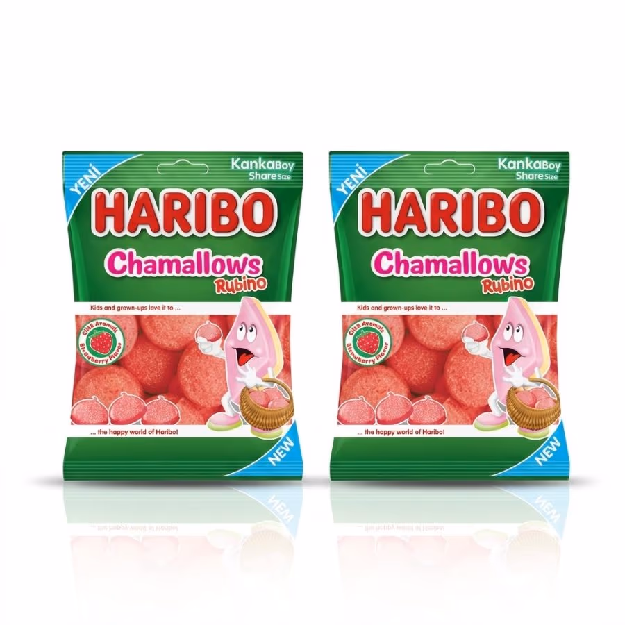 2 Haribo Chamallows Rubino 70g