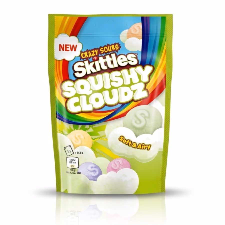 Skittles Clouds Crazy Sours 100g