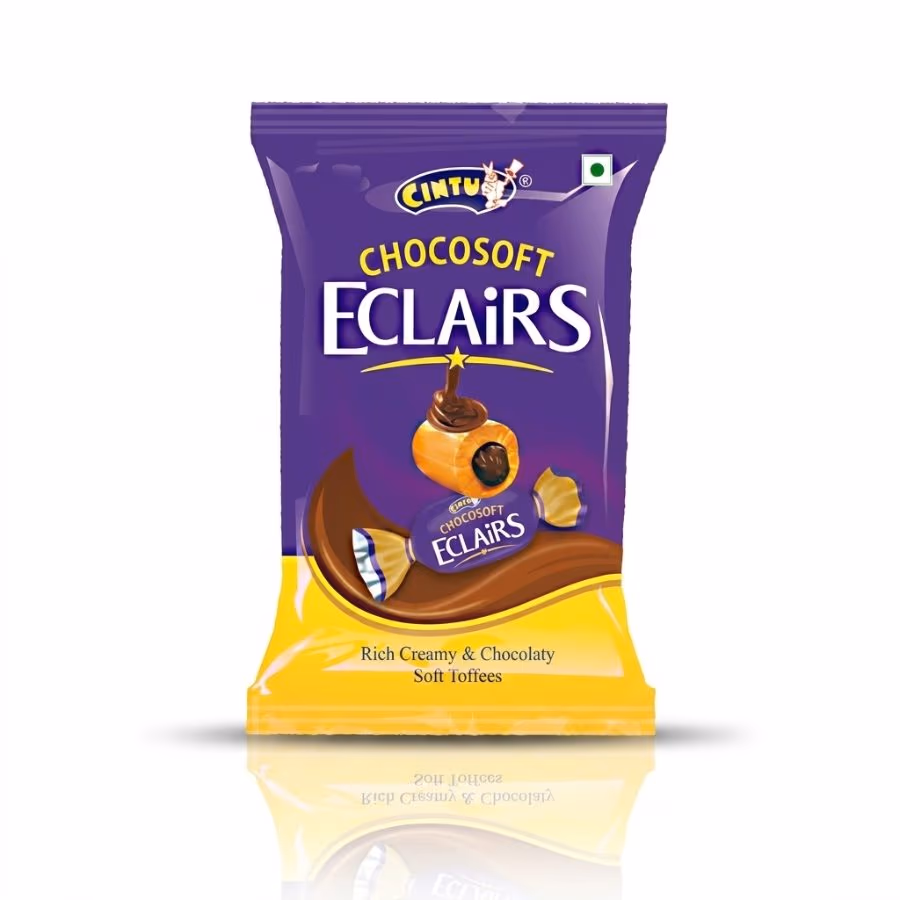 3 Chocosoft Eclairs 76g