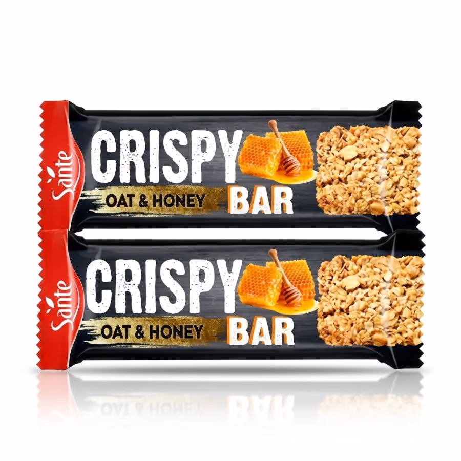 2 Crispy Bar Oat & Honey 40g