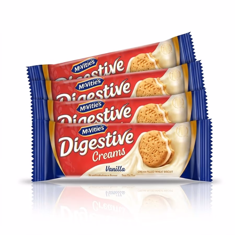 4 Digestive Creams Vanilla