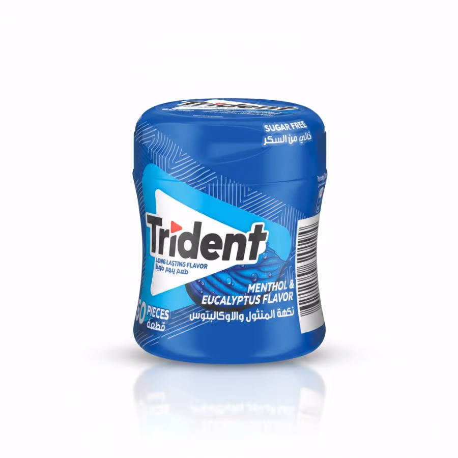 Trident Menthol Bottle x60