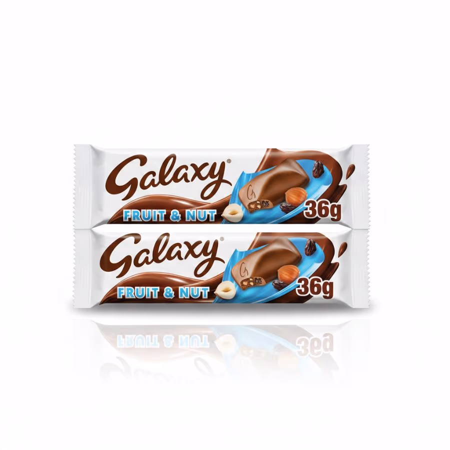 2 Galaxy Fruit & Nuts 36g