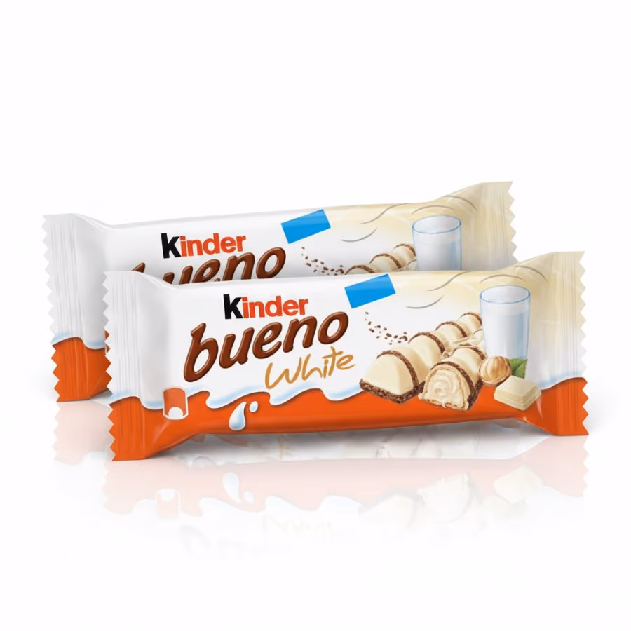 2 Kinder Bueno White 43g