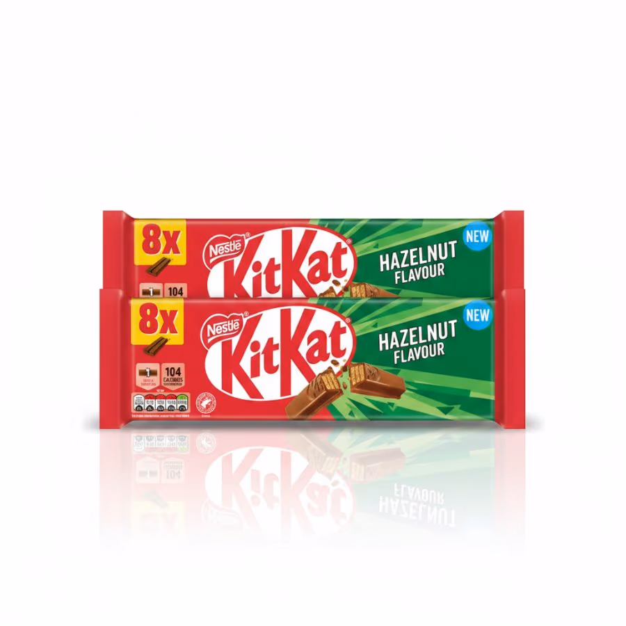 2 Kitkat Fingers Hazelnut 42g