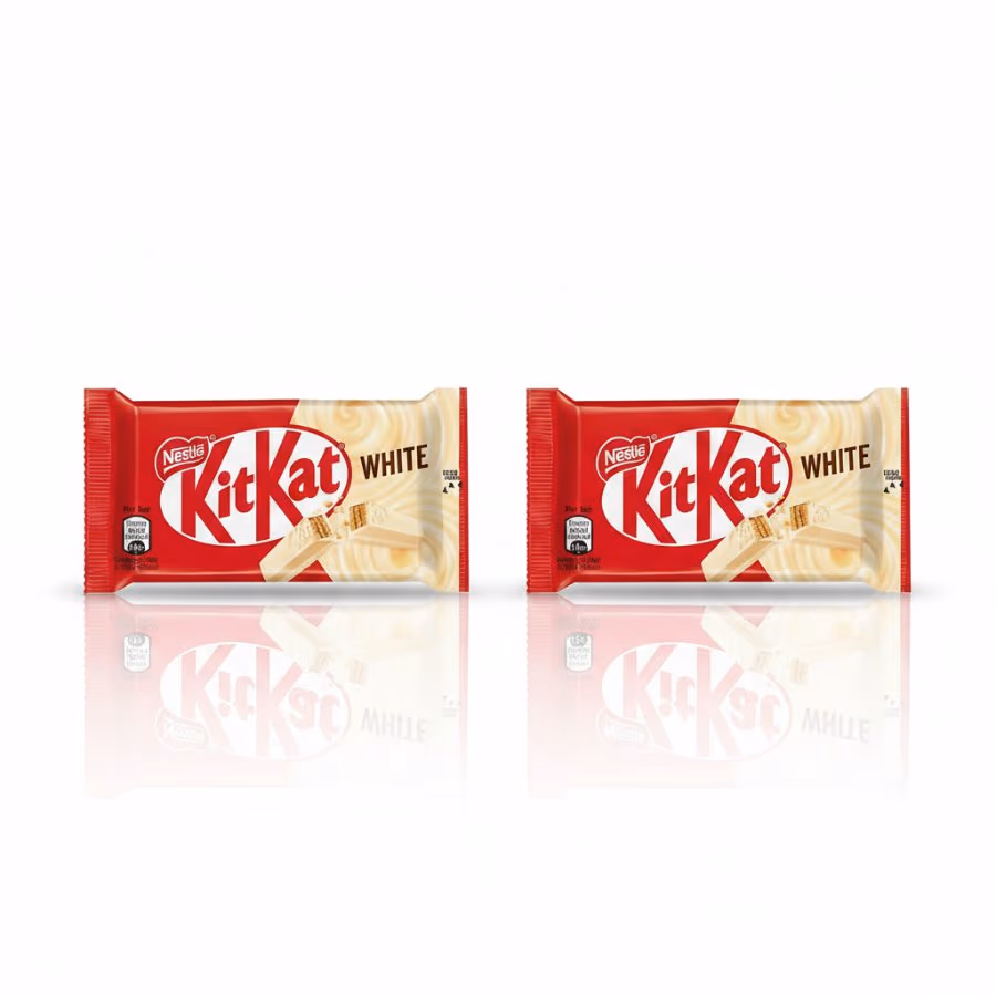 2 Kitkat Fingers White 42g