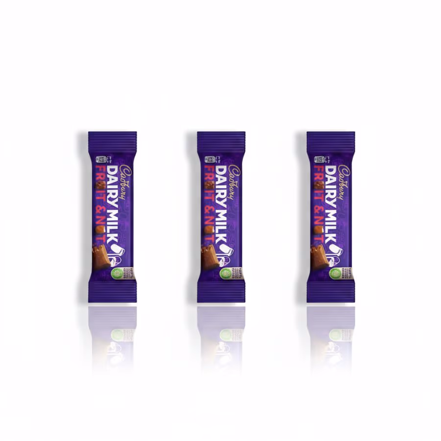 3 Dairy Milk Fruit & Nut 35g