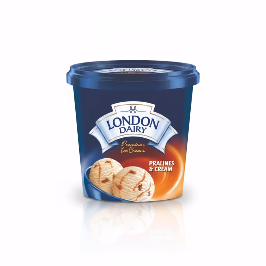 London Dairy Cup Pralines & Cream