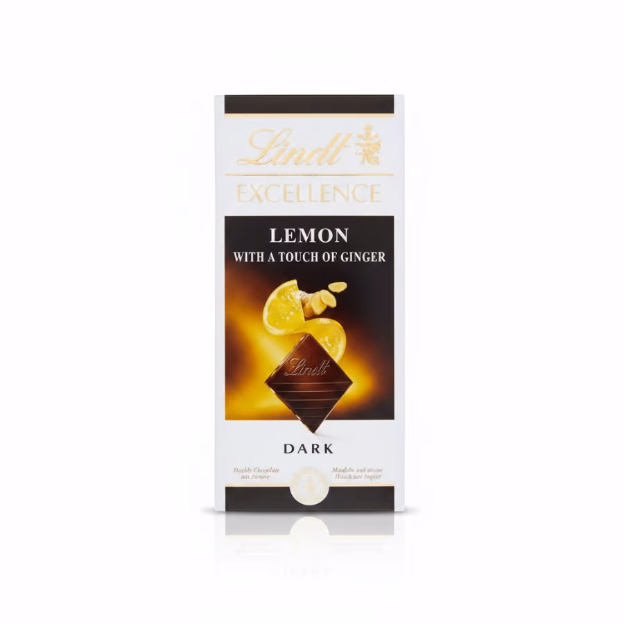 Lindt Bar Lemon Dark