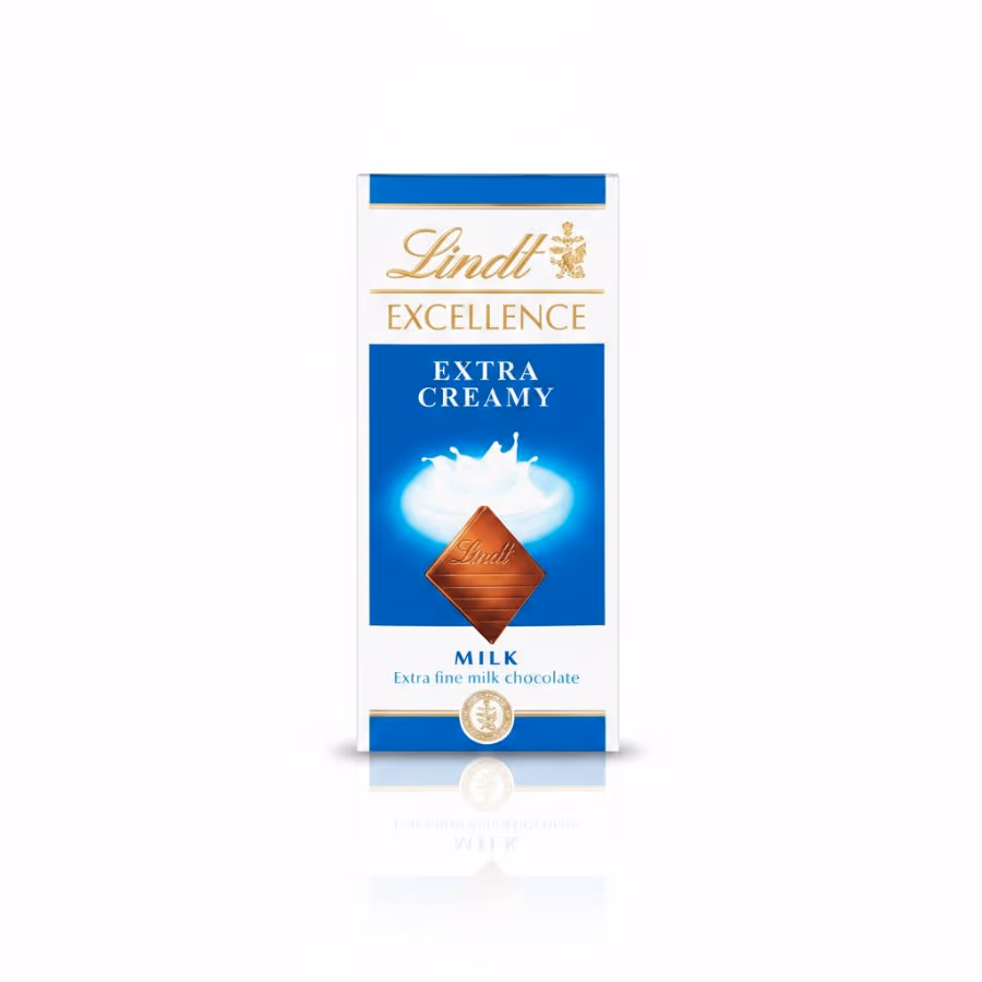 Lindt Extra Creamy Milk Choco 80g
