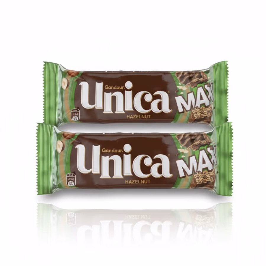 2 Ghandour Unica Max Hazelnut 50g