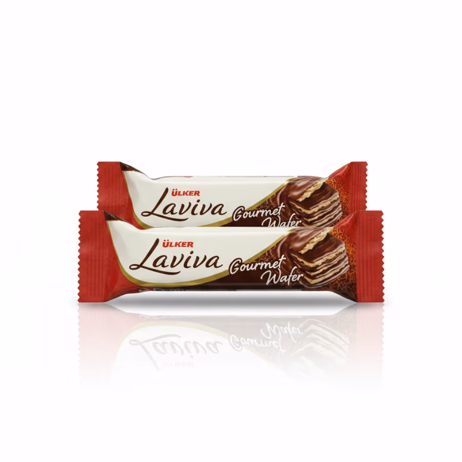 2 Ulker Laviva Biscuits Red 45g