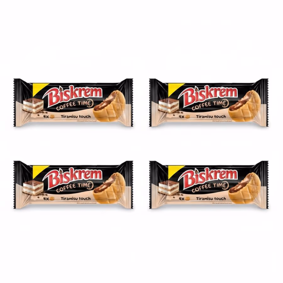 4 Biskrem Tiramisu x4