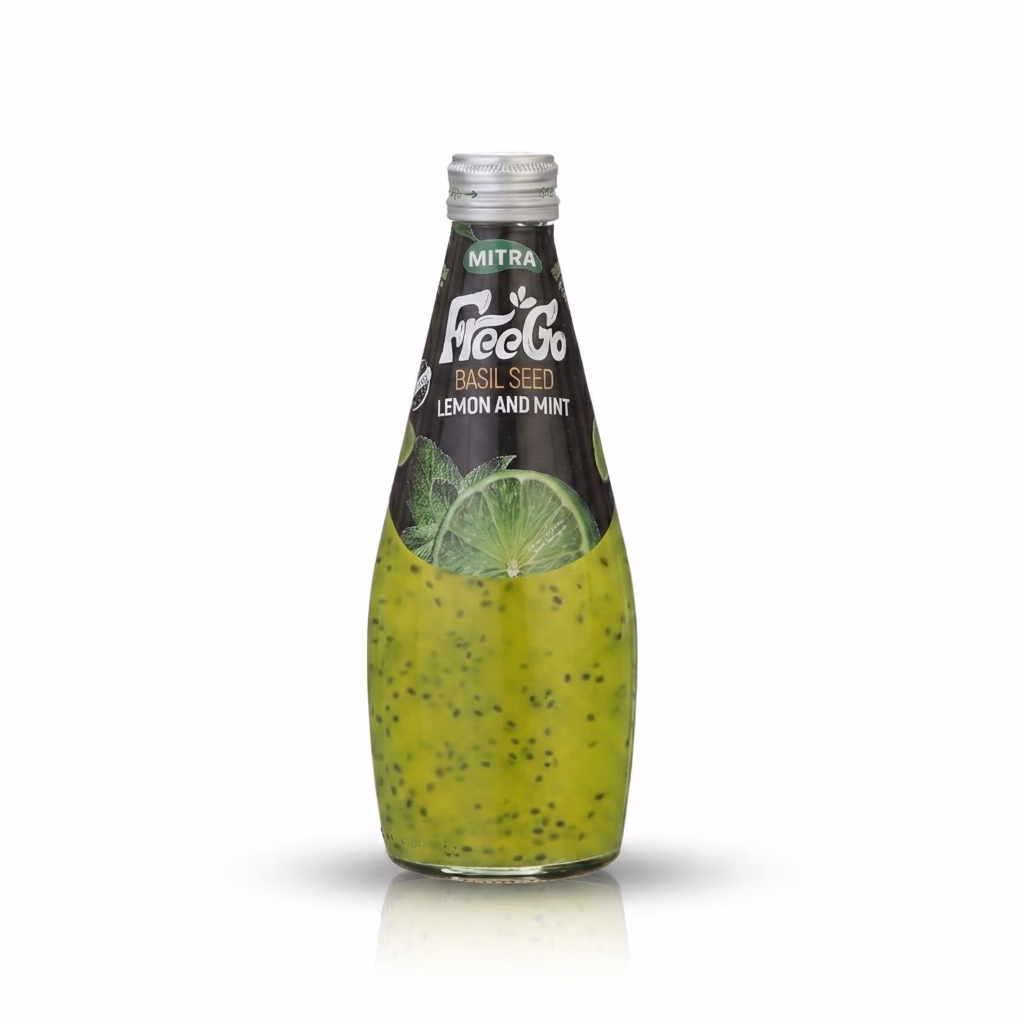 Basil Seed Lemon & Mint Juice
