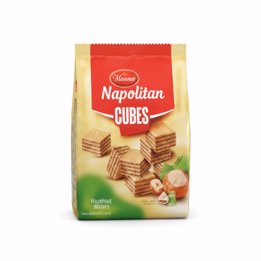 Vincinni Napolitan Cubes Hazelnut