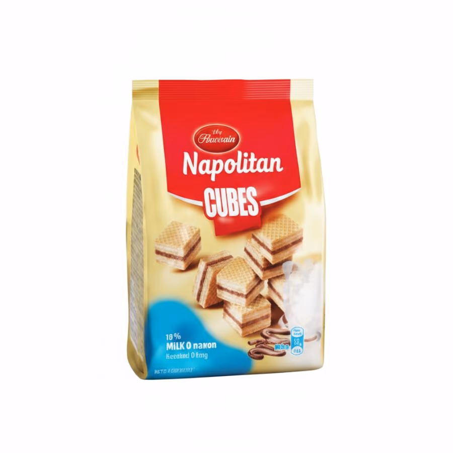 Vincinni Napolitan Cubes Milk & Cocoa