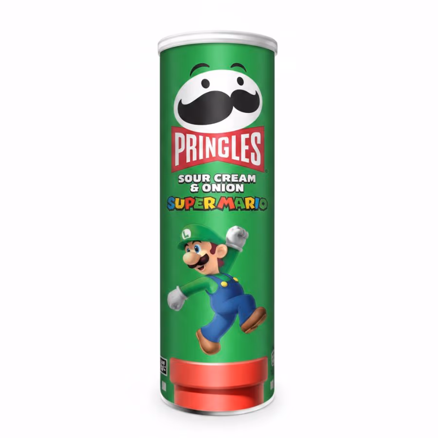 Pringles Sour Cream & Onion Super Mario 175g