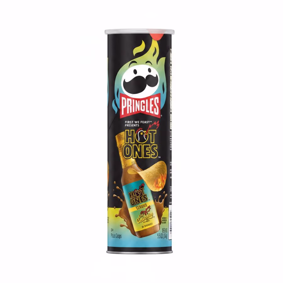 Pringles Hot Ones Verde 158g
