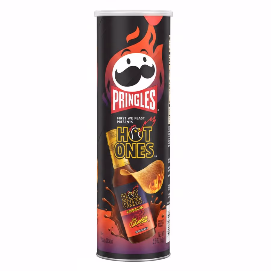 Pringles Hot Ones Baracoa 158g