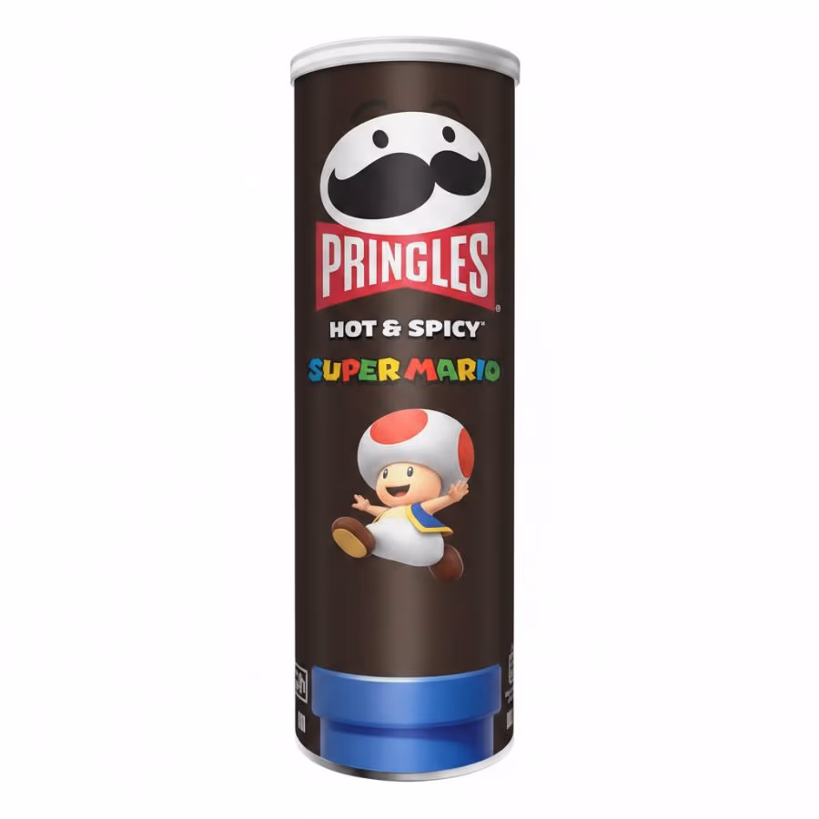 Pringles Hot & Spicy Super Mario