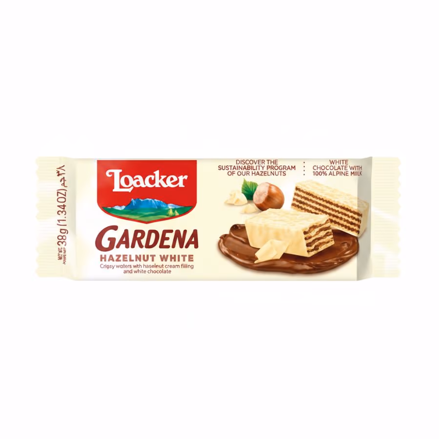 Loacker Gardena Hazelnut White