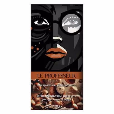 Le Professeur Whole Hazelnut White Chocolate