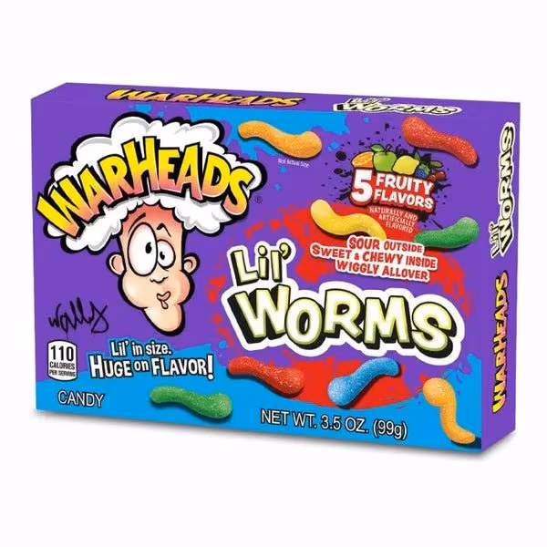 Warheads Sour Lil' Worms