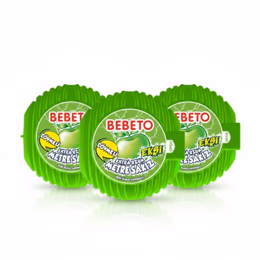3 Bebeto Gum Apple