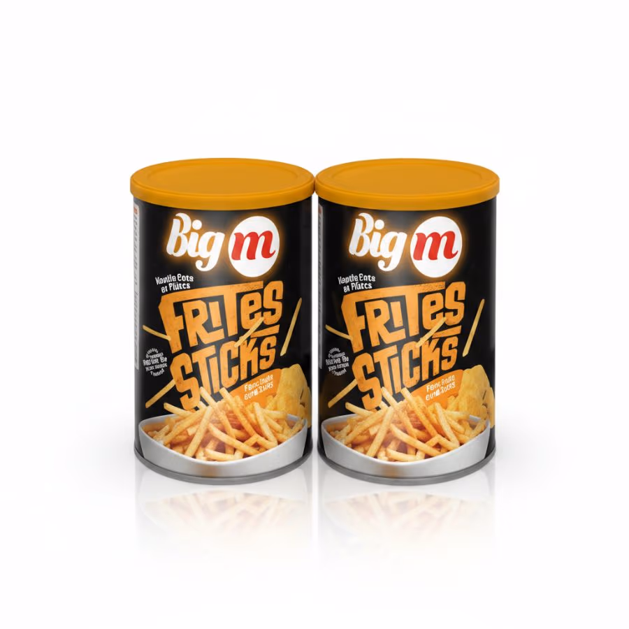 2 Big M Frites Sticks Cheese