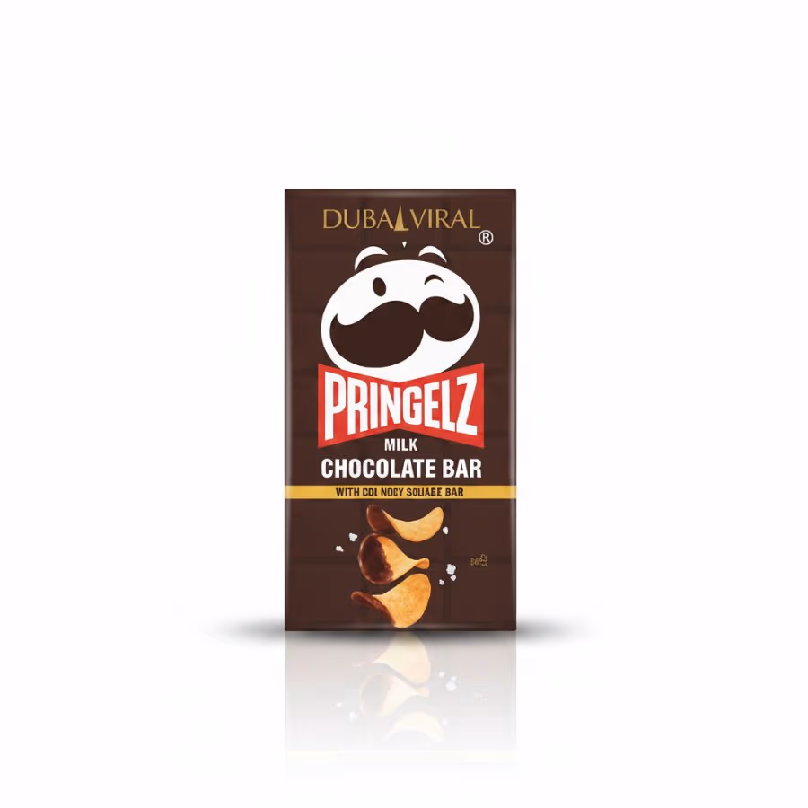 Pringlez Milk Chocolate Bar 140g
