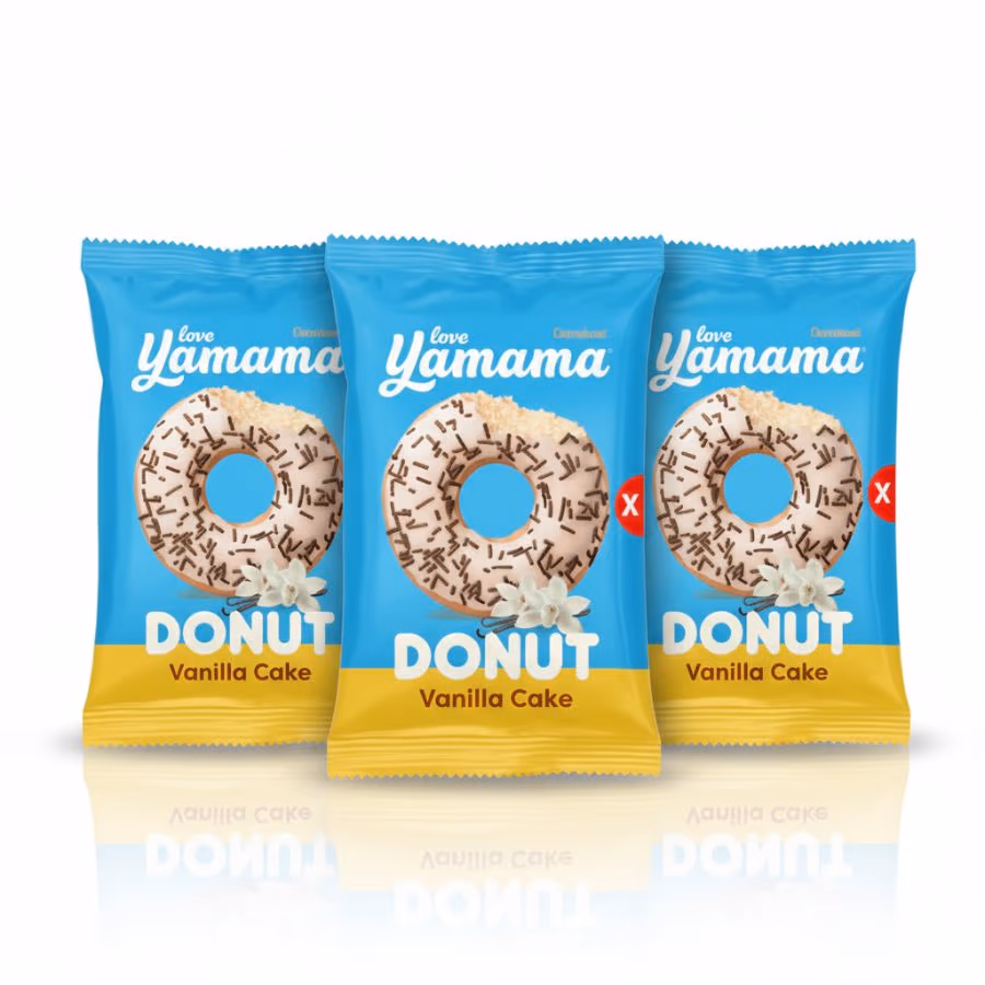 3 Yamama Donuts Vanilla 37g