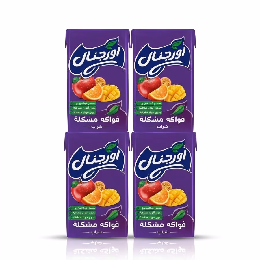 4 Original Mixed Fruit Juice 250ml
