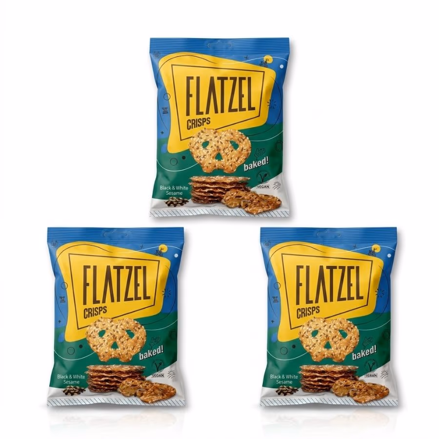 3 Flatzel Sesame 65g