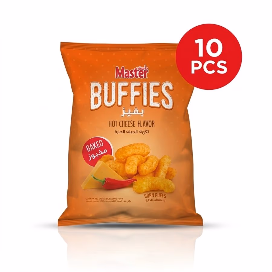 10 Buffies Hot Cheese 16g