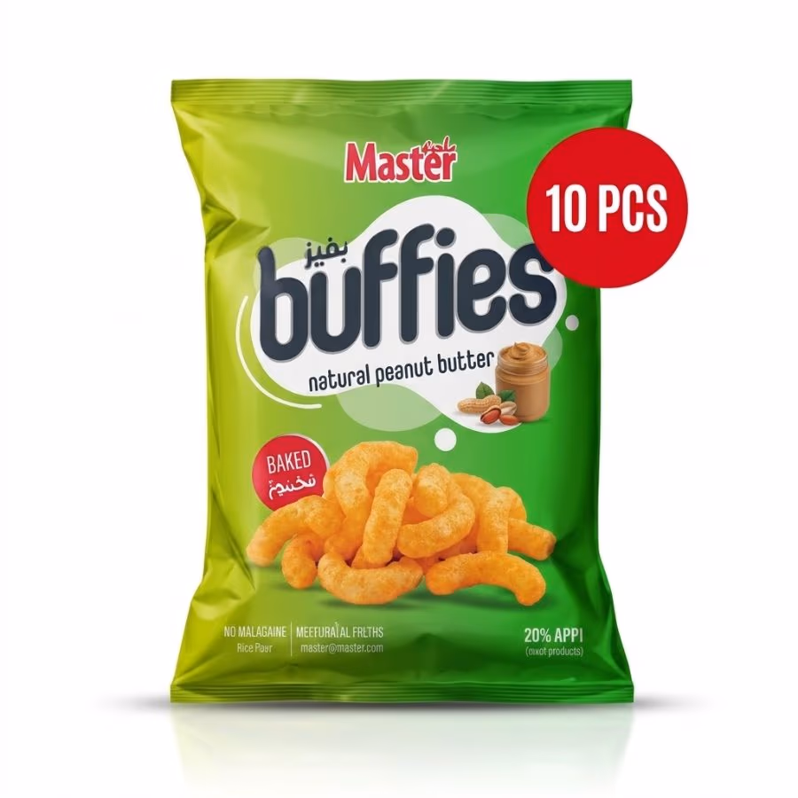 10 Buffies Peanut Butter 16g