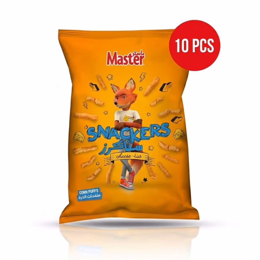 10 Snackers Cheese 17g
