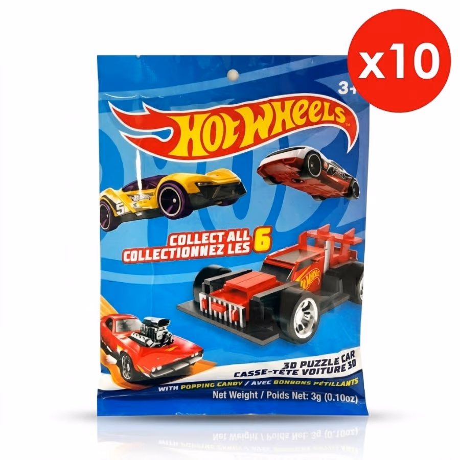 10 Hot Wheels Popping Candy