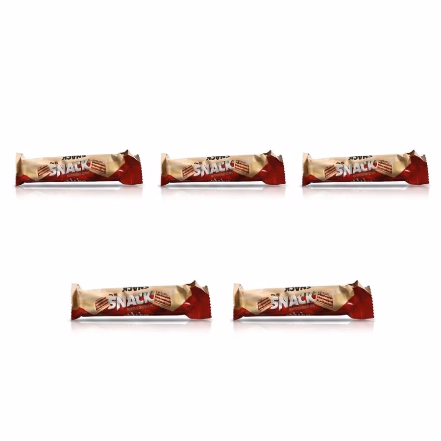 5 Big M Snack Wafer White 33g