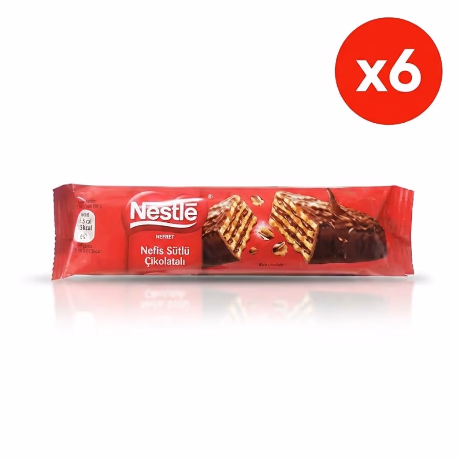 6 Nestle Wafer 27g