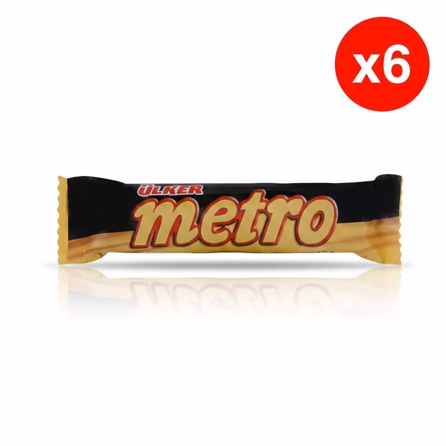 6 Ulker Metro 25g