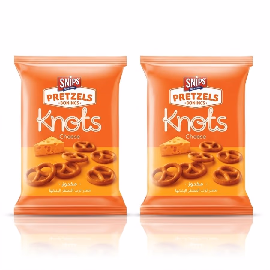 2 Snips Pretzels Knots Cheese 120g