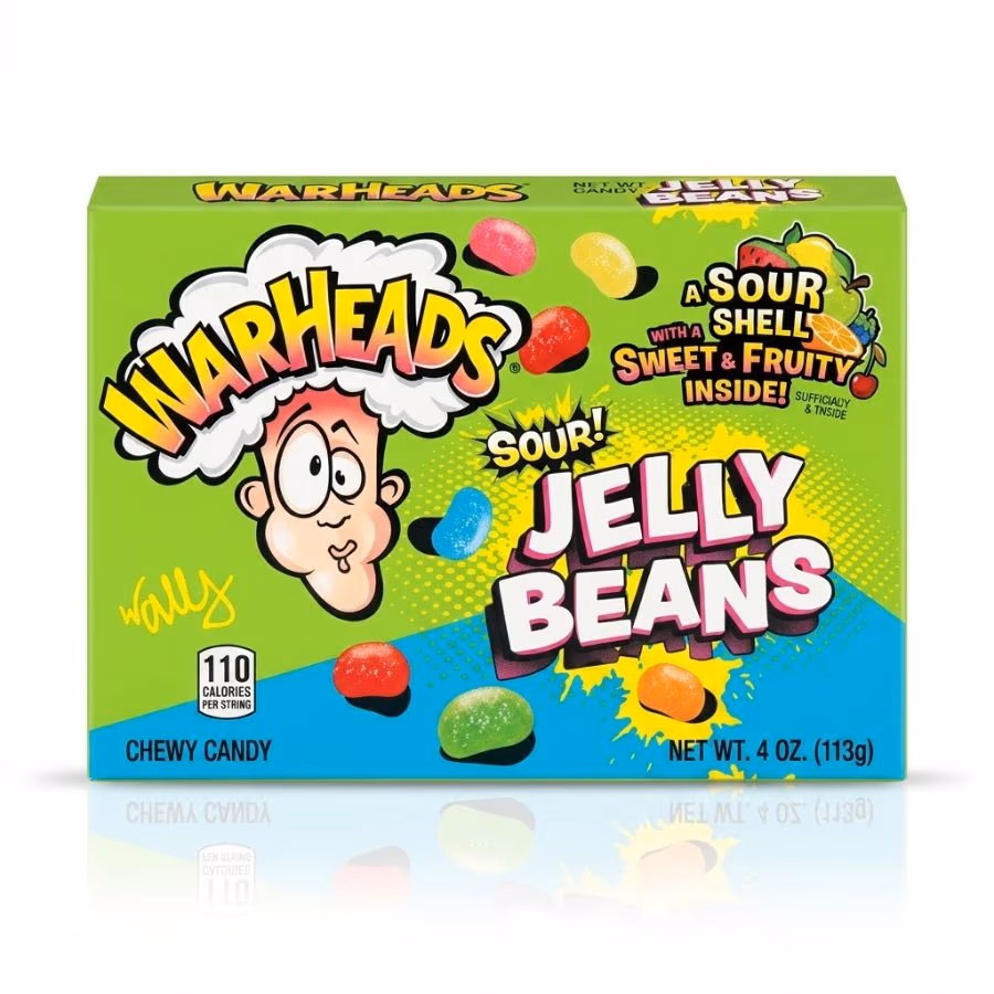 Warheads Sour Jelly Beans