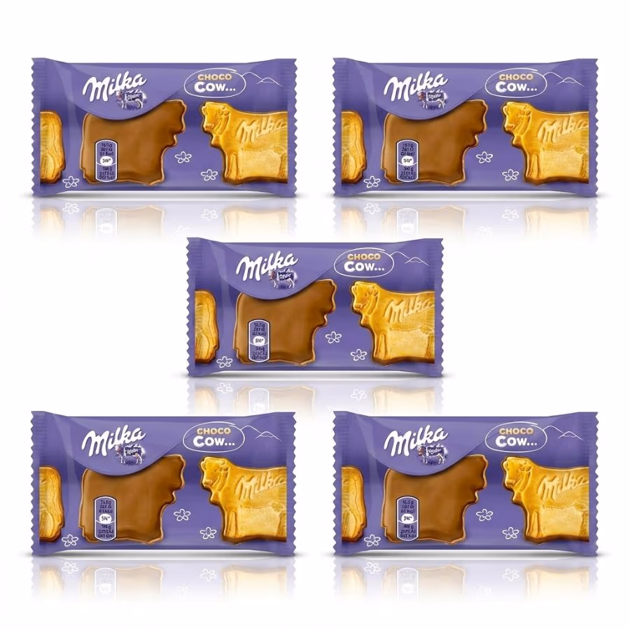 5 Milka Choco Cow 40g