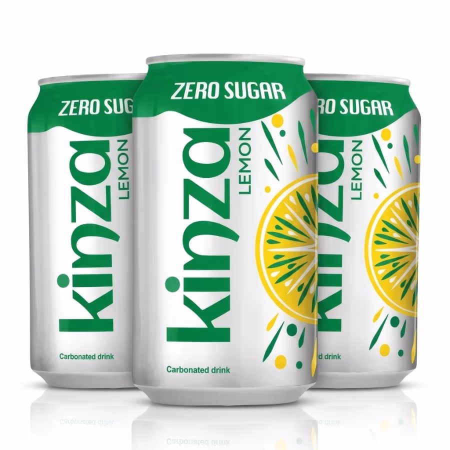 3 Kinza Lemon Zero Sugar 250ml