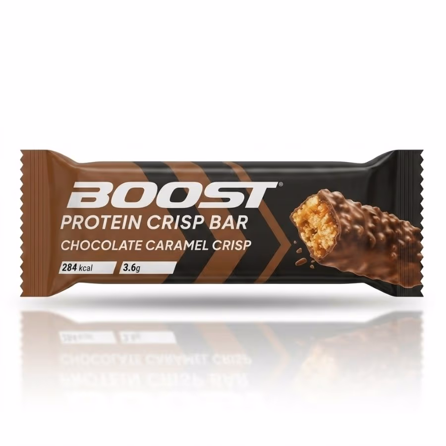 Boost Protein Bar Chocolate Caramel Crisp