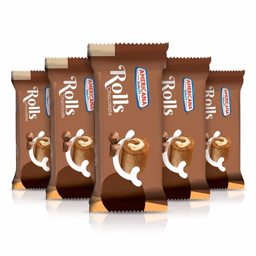 5 Americana Rolls Chocolate 20g