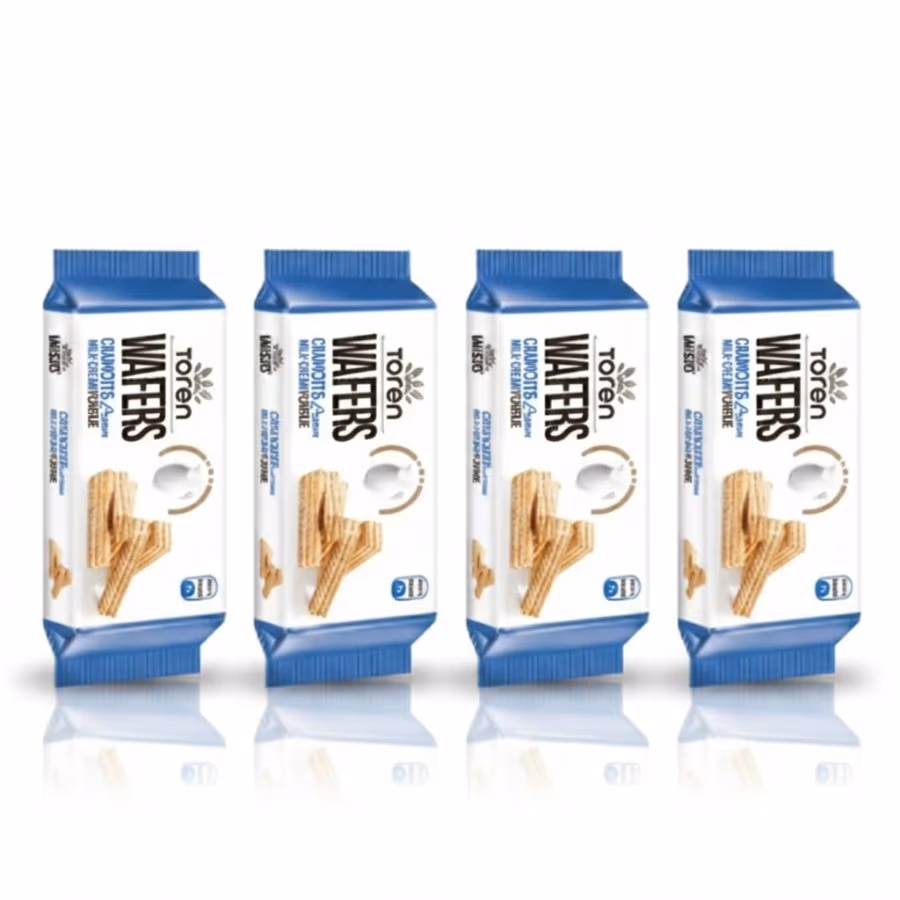 4 Toren Crunchy Wafers Milk Cream