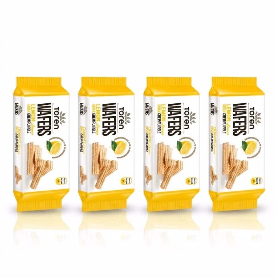 4 Toren Wafers Lemon