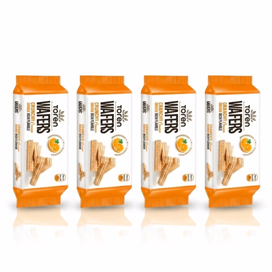 4 Toren Wafers Orange